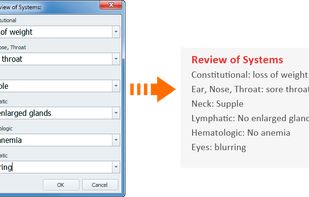 Fill in forms with ease and generate complete sentences