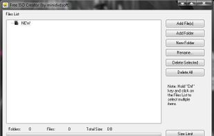 Free ISO Creator screenshot 1