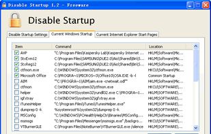 Disable Startup screenshot 1