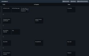 2dTaskBoard screenshot 1