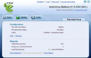 eScan Anti-Virus screenshot 1