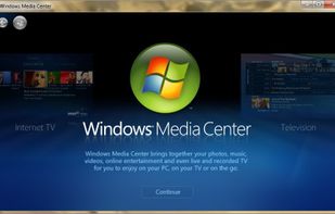 Windows Media Center screenshot 1