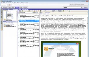 Omea Reader screenshot 1