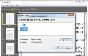 AXPDF Scan to PDF Converter screenshot 1