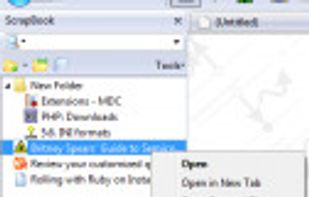 ScrapBook CHM Creator screenshot 1