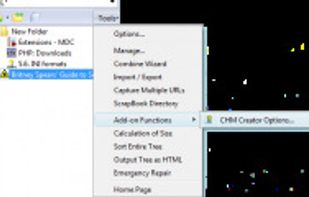ScrapBook CHM Creator screenshot 1