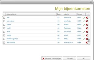Mark the meeting screenshot 2