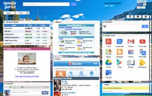 iGoogle Portal screenshot 1