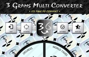 3 Grams Multi Converter screenshot 1