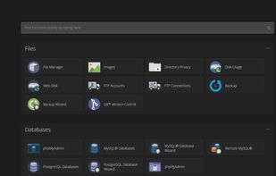 All the features of our cPanel