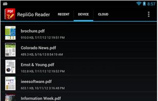 RepliGo Reader screenshot 1