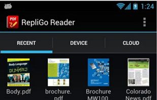 RepliGo Reader screenshot 2