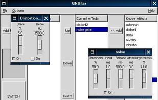 GNUitar screenshot 1