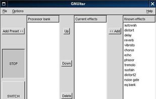 GNUitar screenshot 1