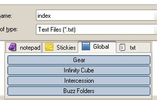 Buzz Folders screenshot 1