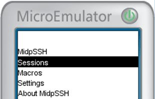 Main Menu (run in emulator)