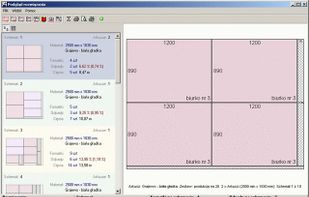 Cut Optimiser (Nowy Rozkroj) screenshot 1