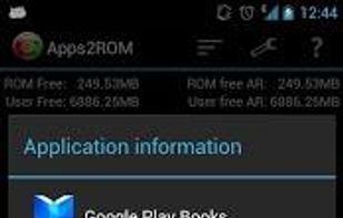 Apps2ROM screenshot 2