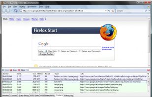 HttpFox screenshot 1