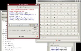 KLatexFormula screenshot 1