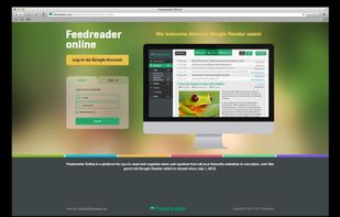 FeedReader Online screenshot 1