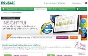 Neustar Web Performance Management screenshot 1
