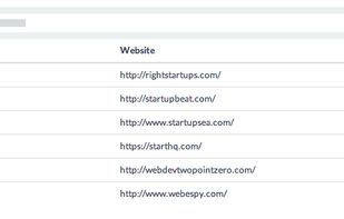 Startuplister screenshot 1