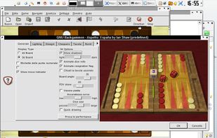 GNU Backgammon screenshot 2
