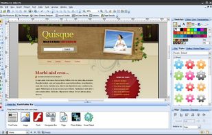 Serif WebPlus screenshot 1