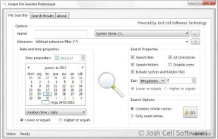 Instant File Searcher Professional screenshot 1