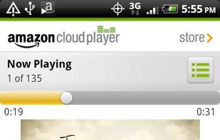 Amazon Cloud Player screenshot 1