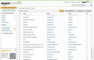 Amazon Cloud Player screenshot 1