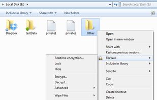 FileWall screenshot 1