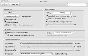 Redhand screenshot 1