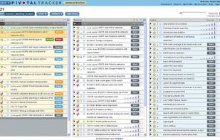 Pivotal Tracker screenshot 1
