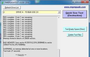 FakeFlashTest screenshot 1