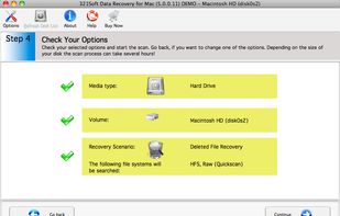 321Soft Data Recovery for Mac screenshot 2
