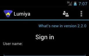Lumiya screenshot 1