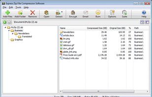 View and manage the contents of any zip file