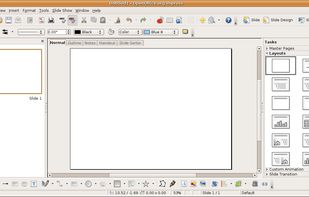Apache OpenOffice Impress screenshot 2