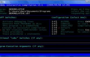 GnuCOBOL screenshot 2