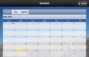 Share calendars, photos, livestream videos and more in your custom app