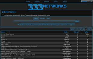 333networks MasterServer screenshot 3