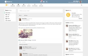 HumHub screenshot 1