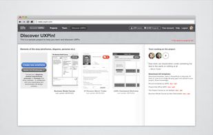 UXPin App Dashboard