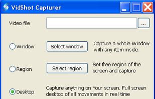 VidShot Capturer screenshot 1