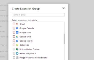 SimpleExtManager screenshot 2