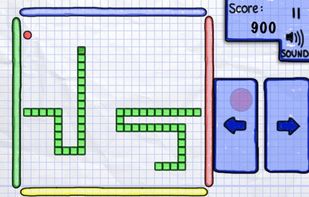 Doodle Snake screenshot 1