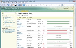 Rational Team Concert screenshot 1