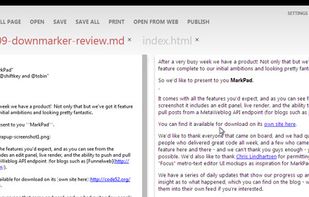 MarkPad screenshot 1